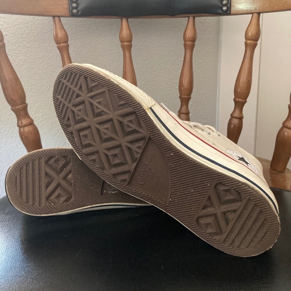 Converse Chuck 70 Vintage Canvas Womens' 7.5 Mens' 5.5 Ivory/Egret/Cream - Picture 6 of 9